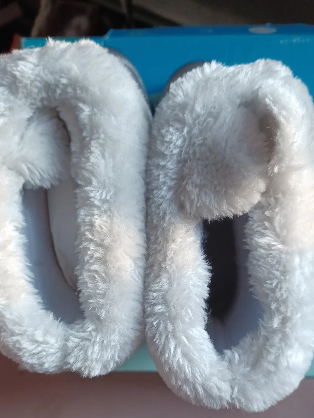 NWT, Stride Rite Silver Glitter Kids Winter Boots White Faux Fur Cuff,size 12
